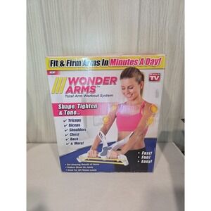 Wonder Arms Total Workout System Training Resistance Bands Ontel New Open Box